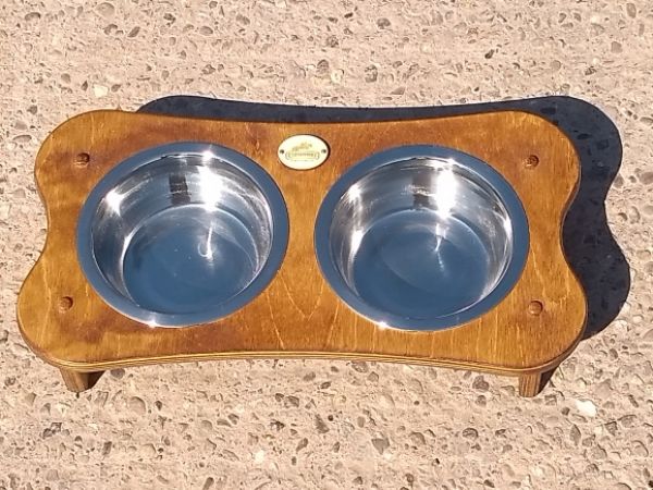 Double dog bowls (6 inch bowls)